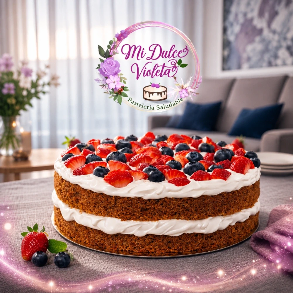 Imagen de 🍓 Delicia Violeta de Frutos Rojos en  Mi Dulce Violeta